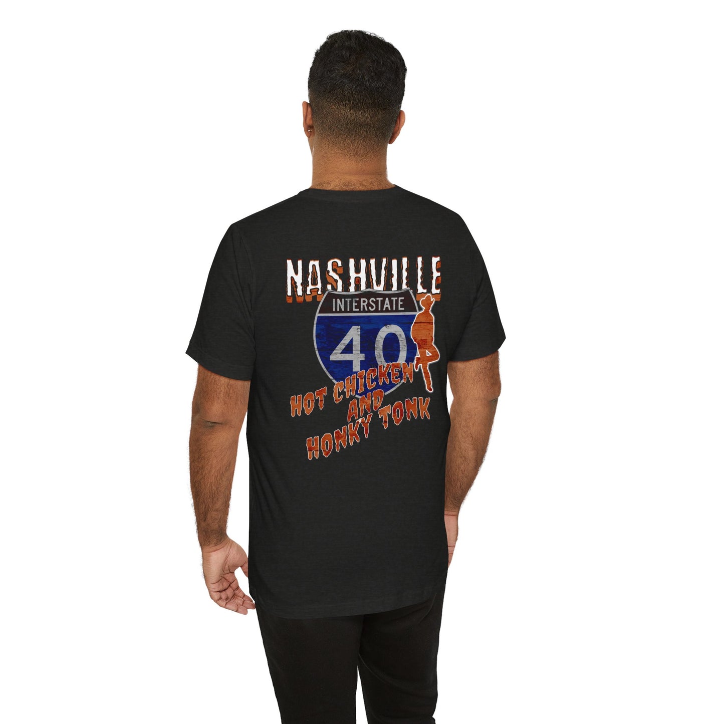 Nashville Interstate 40 Road Trip Country Music Tee