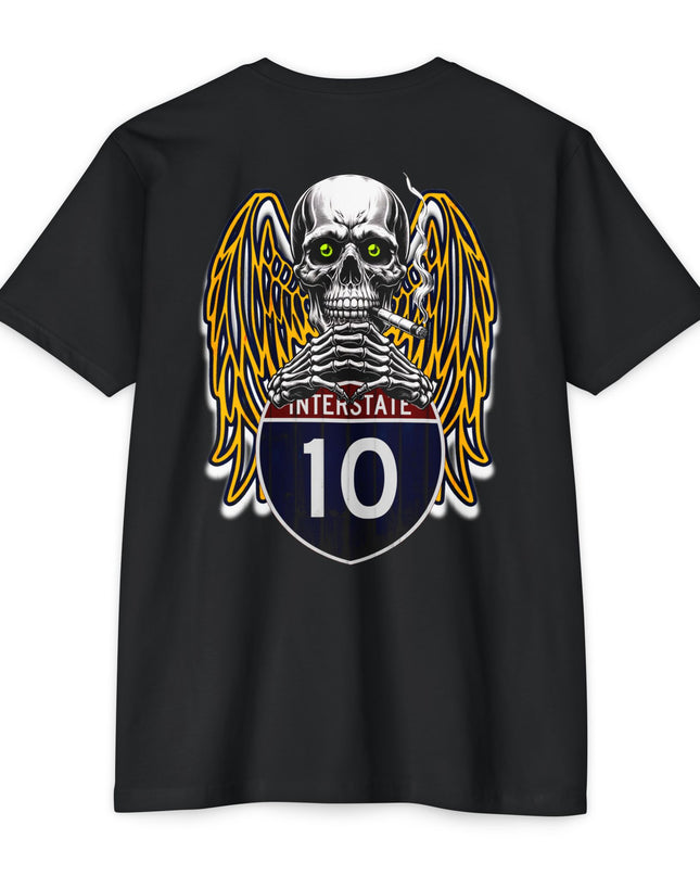 Interstate 10 T-shirt - Buckle Up for the Scary Journey