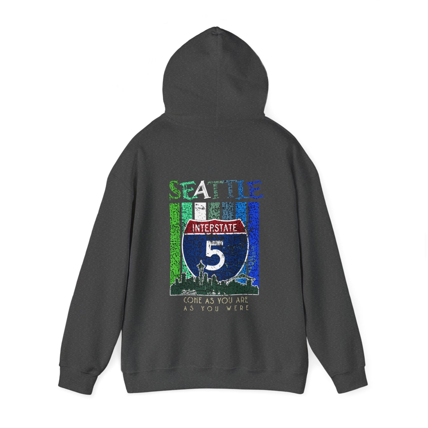 Seattle, Washington Interstate 5 Hoodie