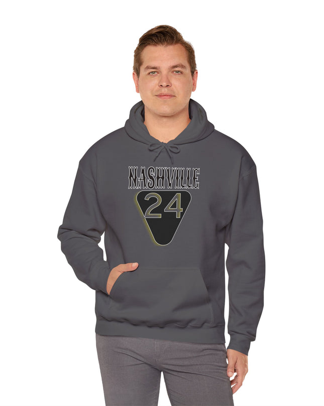Hooded Sweatshirt Nashville Highway Route 24 Road Trip Soft Blend Apparel