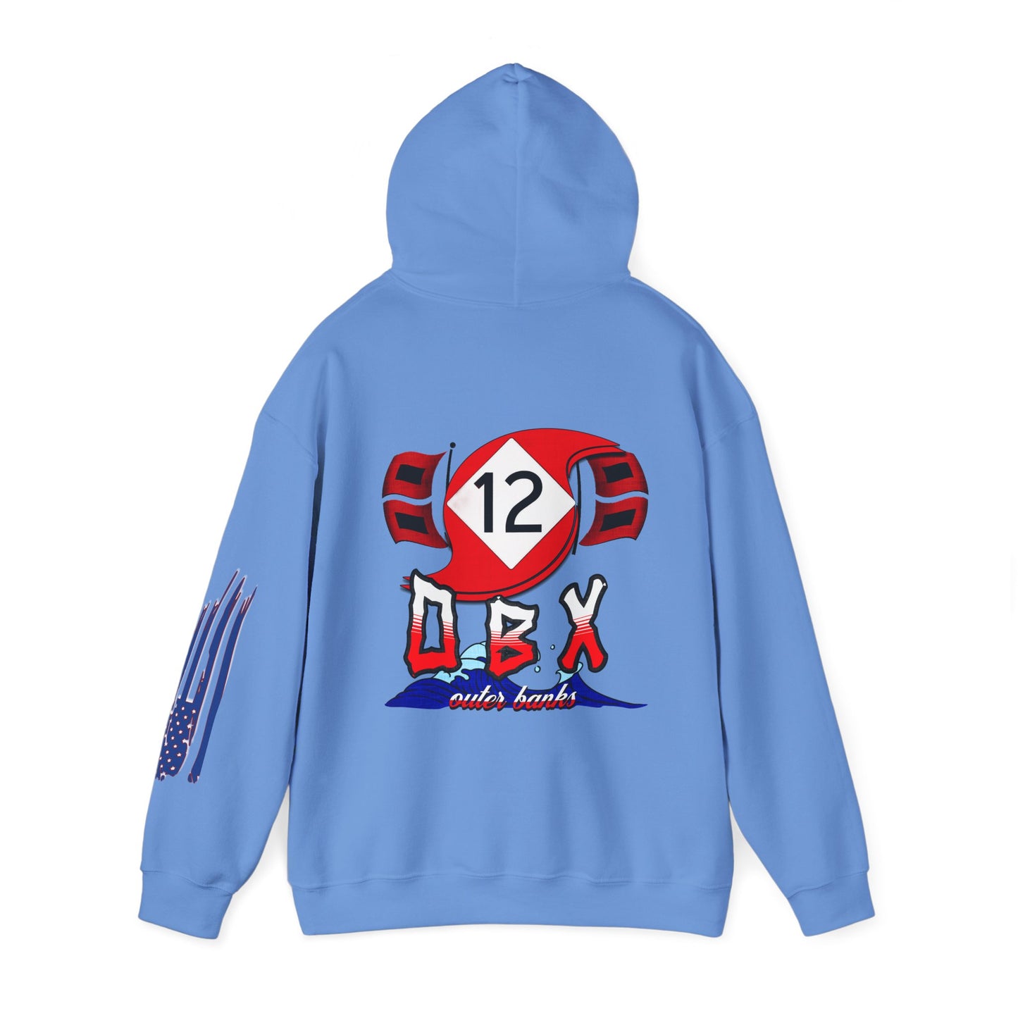 HIGHWAY 12, OBX, N.C., Unisex Heavy Blend™ Hooded Sweatshirt