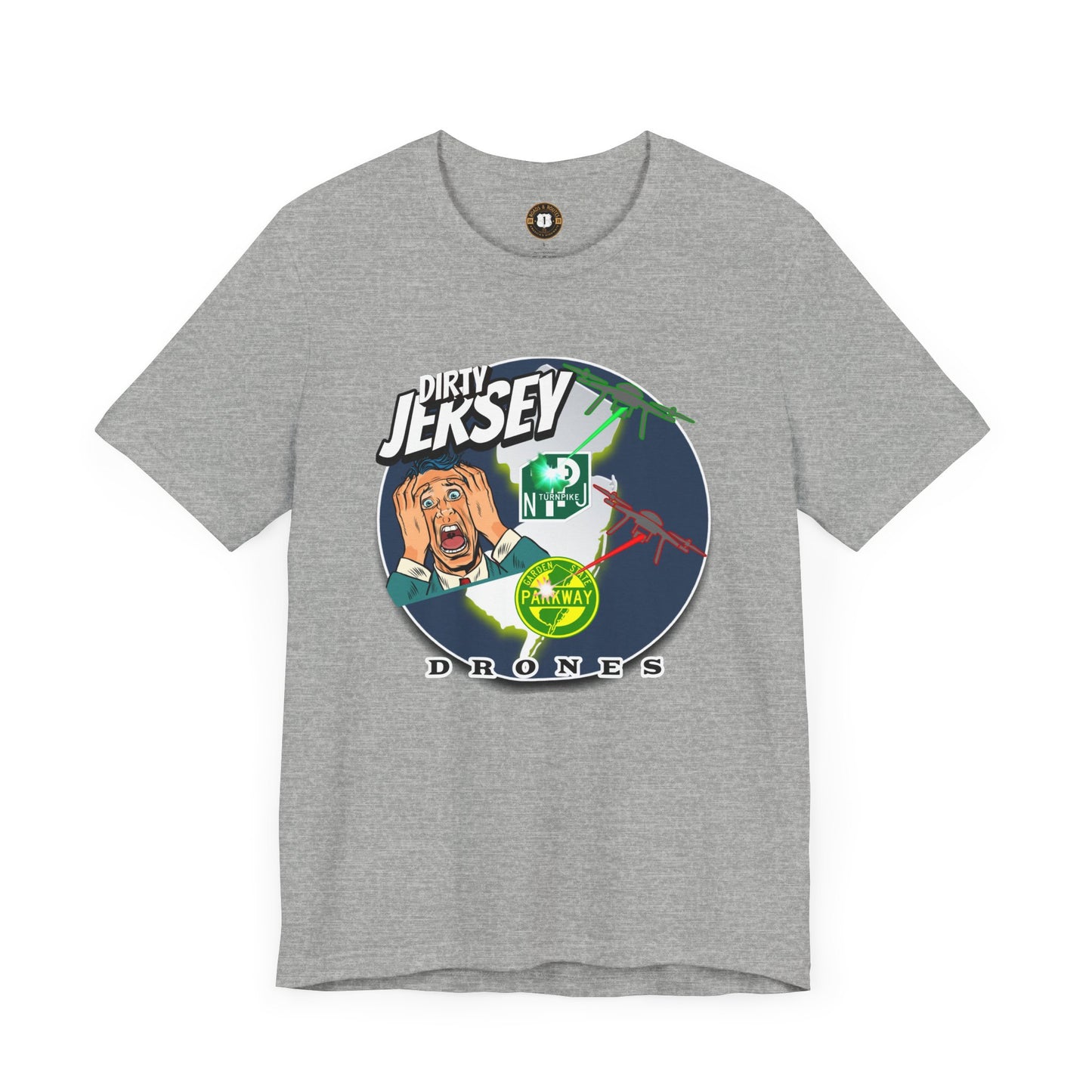 Dirty Jersey Drones Tee