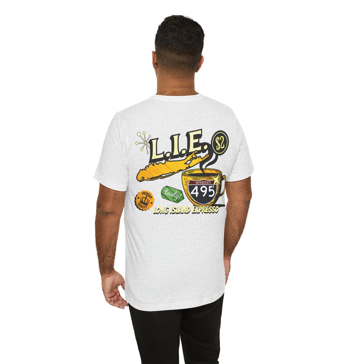 I-495, LONG ISLAND EXPRESSO Highway Route Tee