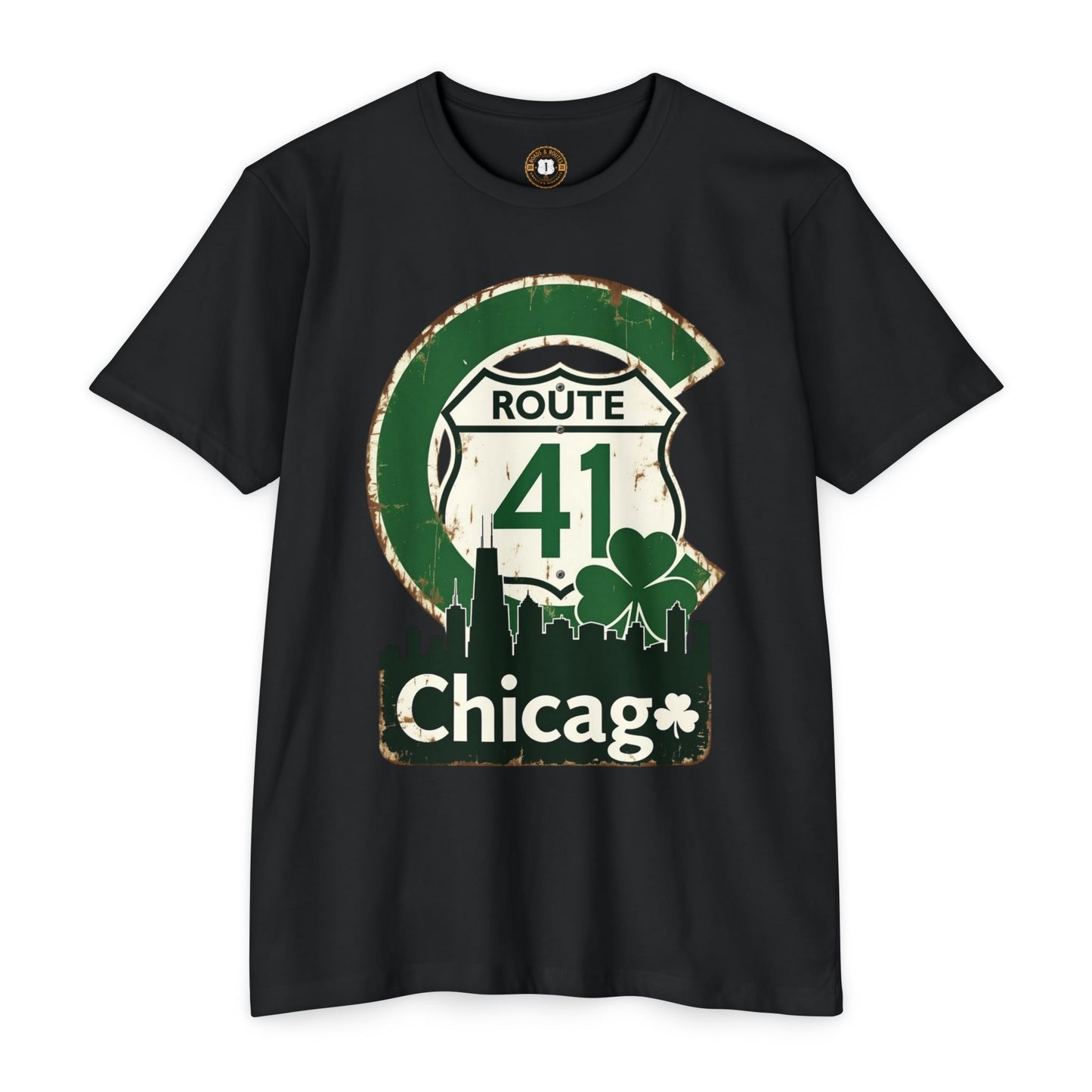 Route 41 Chicago St. Patrick’s Day Tee – US 41 Windy City Shirt