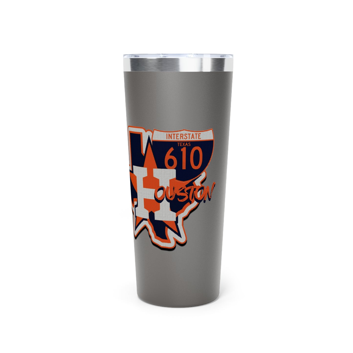 Tumbler - Houston Texas Interstate 610 Design - Roads and Routes Apparel