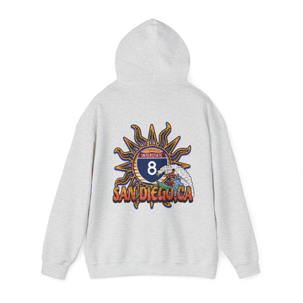 I-8, SAN DIEGO ,CA,  Hooded Sweatshirt