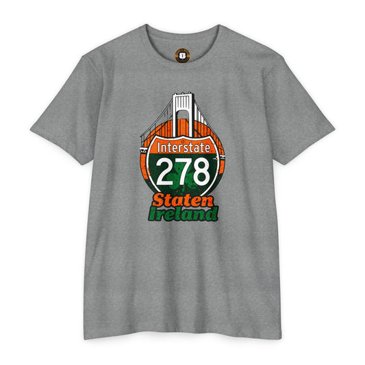 Interstate 278 Staten Ireland  Tee – NYC St. Patrick’s Day Edition