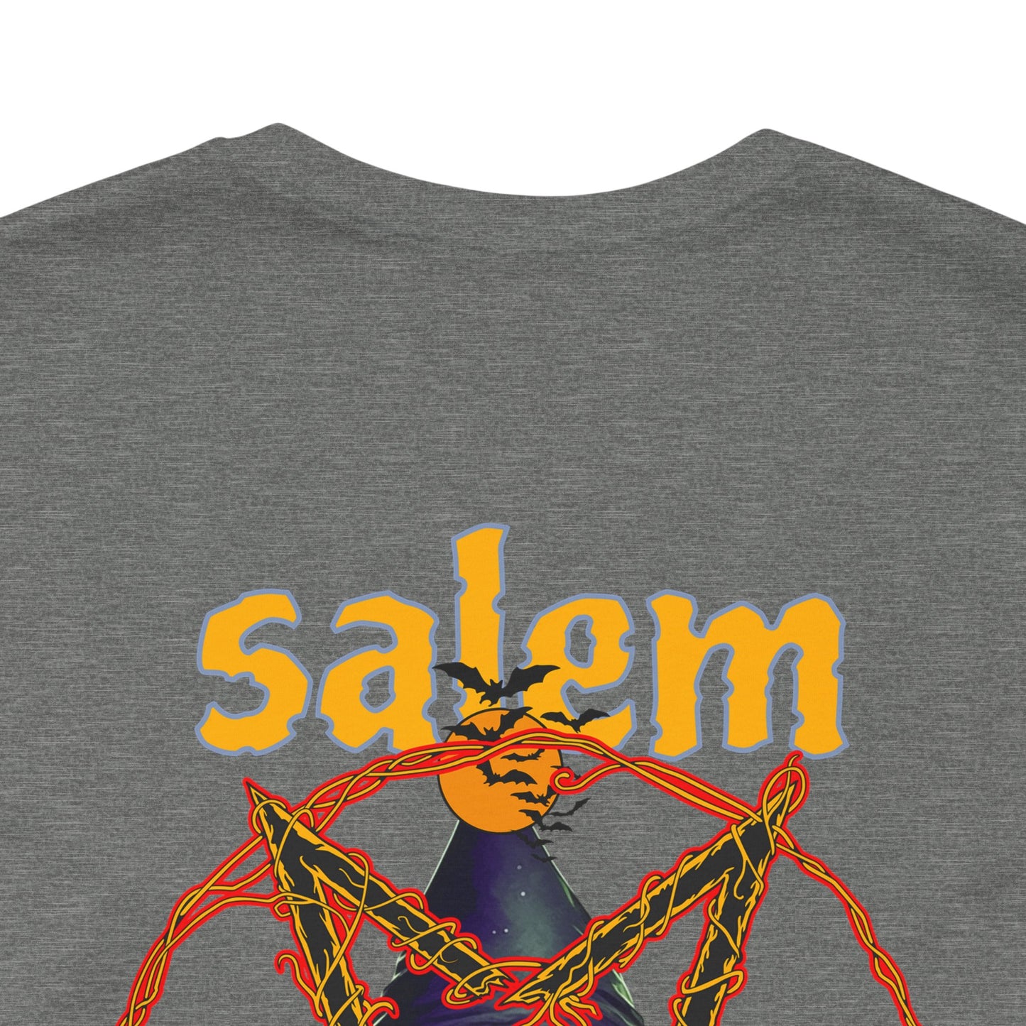 Salem Massachusetts Tee - Halloween Spooky Route 107 Unisex Jersey