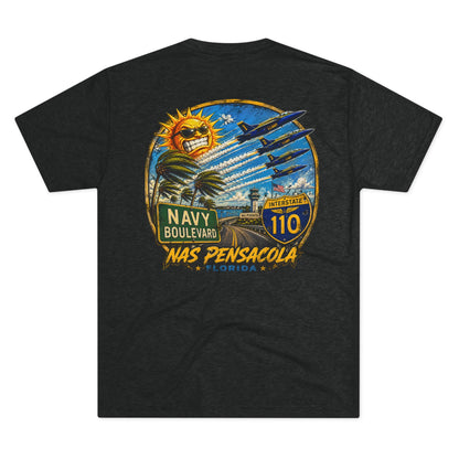 NAS Pensacola Navy Boulevard T‑Shirt Interstate 110