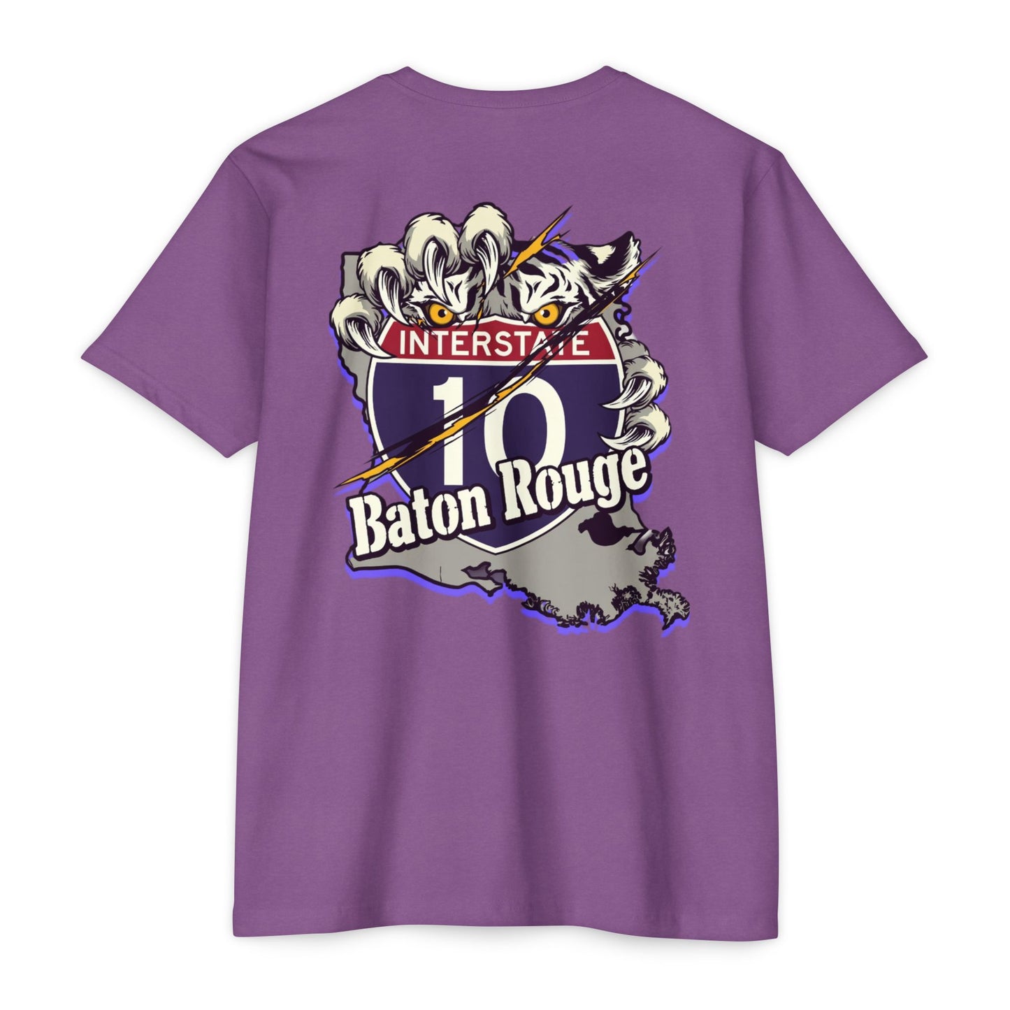 Interstate 10 Baton Rouge T-Shirt | I-10 Louisiana Highway Tee | Baton Rouge LA Road Shirt