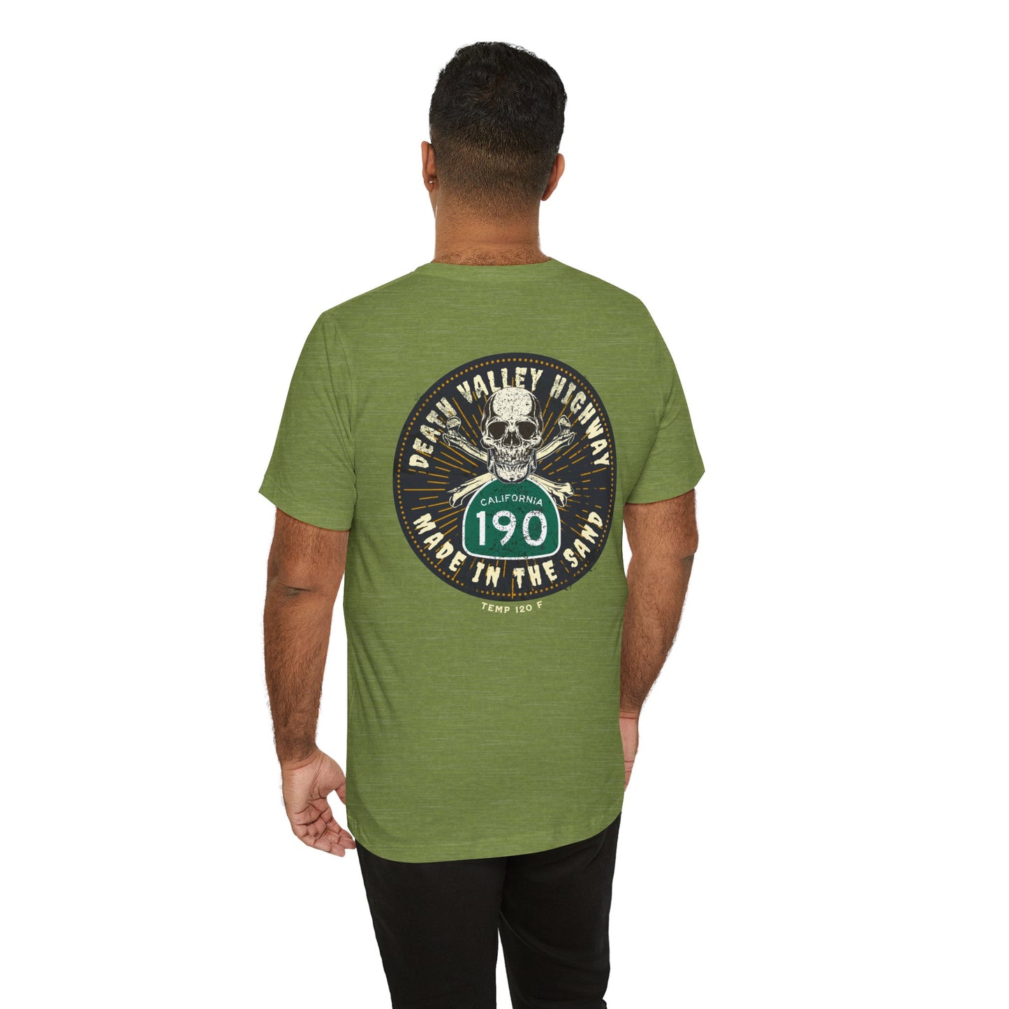 Route 190 Death Valley California Travel Tee