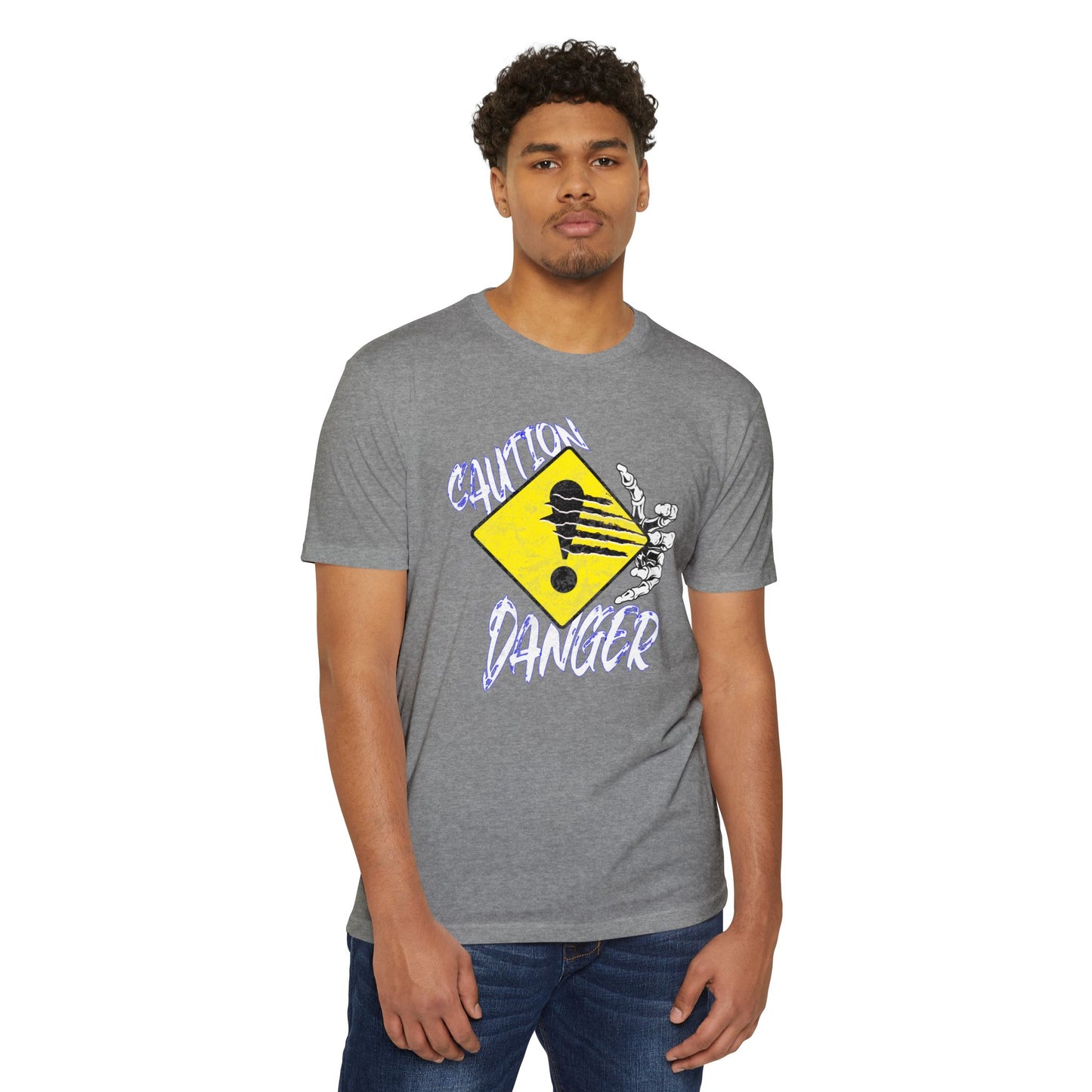 Funny Caution Danger T-Shirt