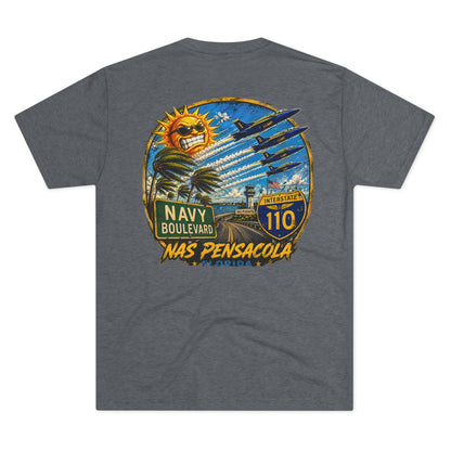 NAS Pensacola Navy Boulevard T‑Shirt Interstate 110