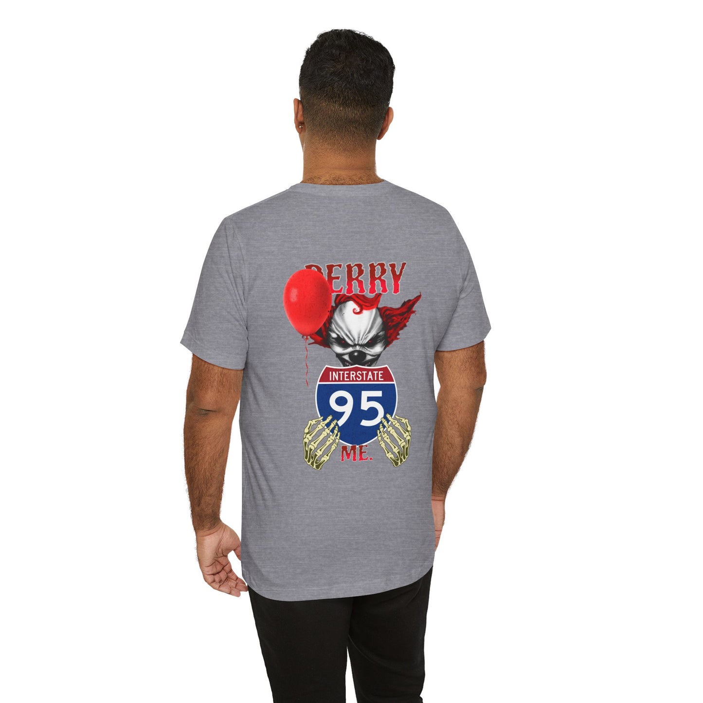 Horror Tee - Derry Maine Interstate 95 Scary Highway Route