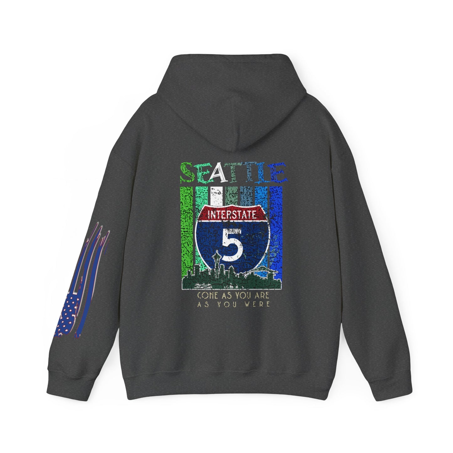 I-5 , SEATTLE, WA,  Unisex Heavy Blend™ Hooded Sweatshirt