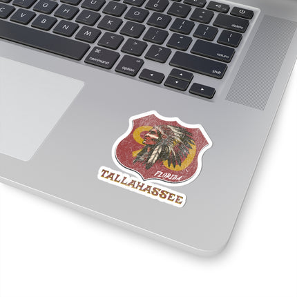 Stickers Tallahassee Route 90 Florida State Seminoles Kiss-Cut