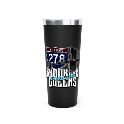 Tumbler - Interstate 278 BQE Copper Vacuum Insulated 22oz