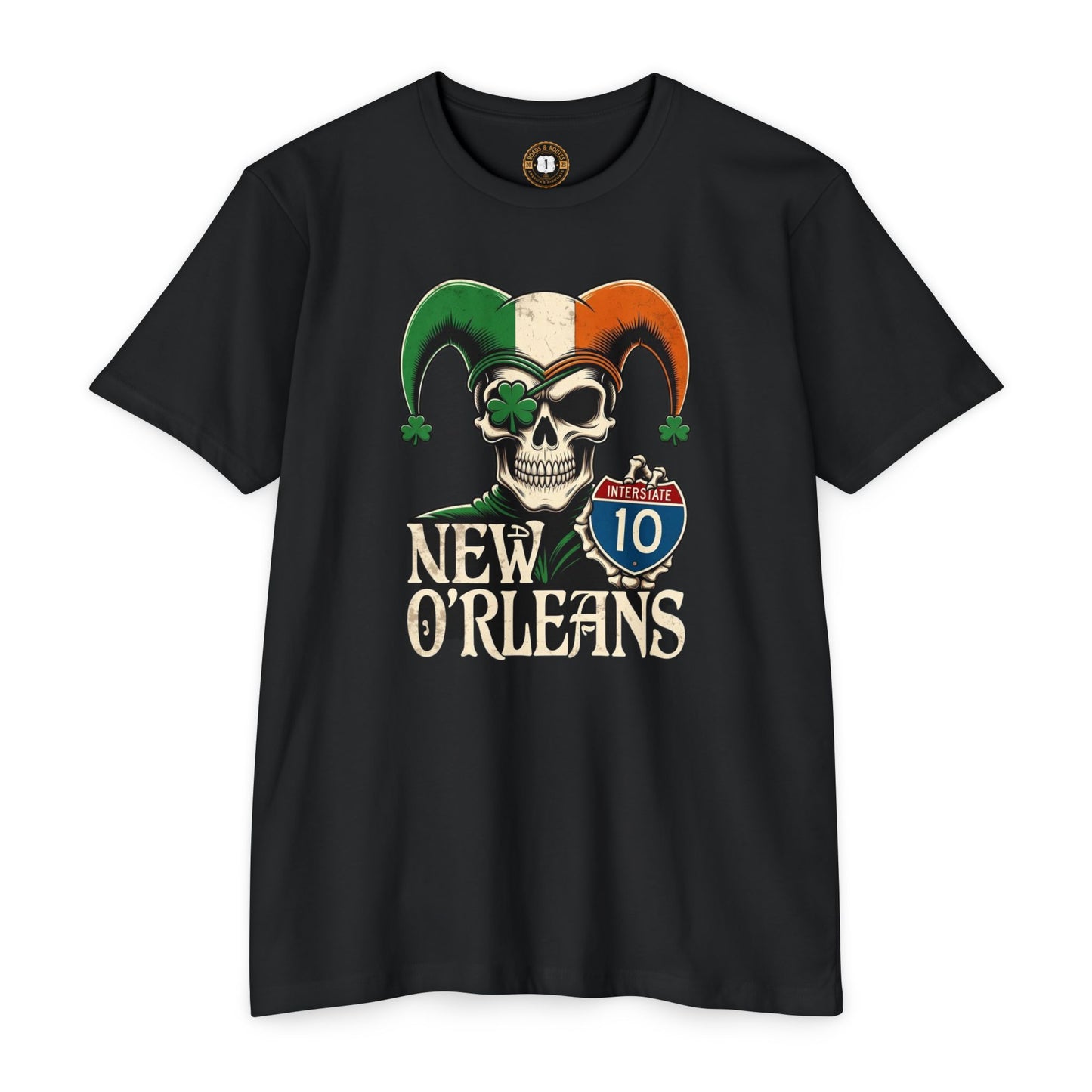 Interstate 10 New Orleans St. Patrick’s Day Tee – I-10 NOLA Shirt