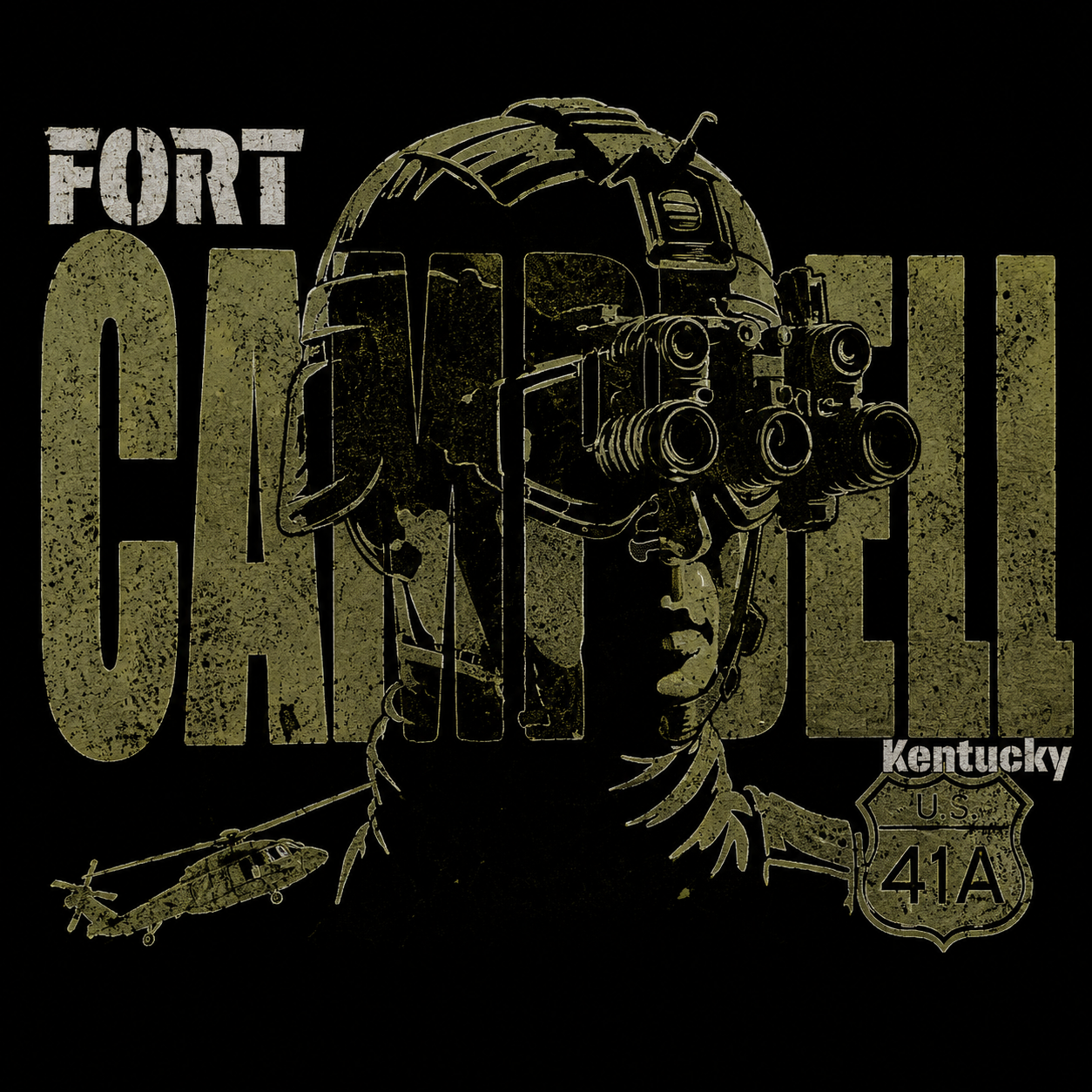 Fort Campbell Route 41A Veteran Pride Shirt