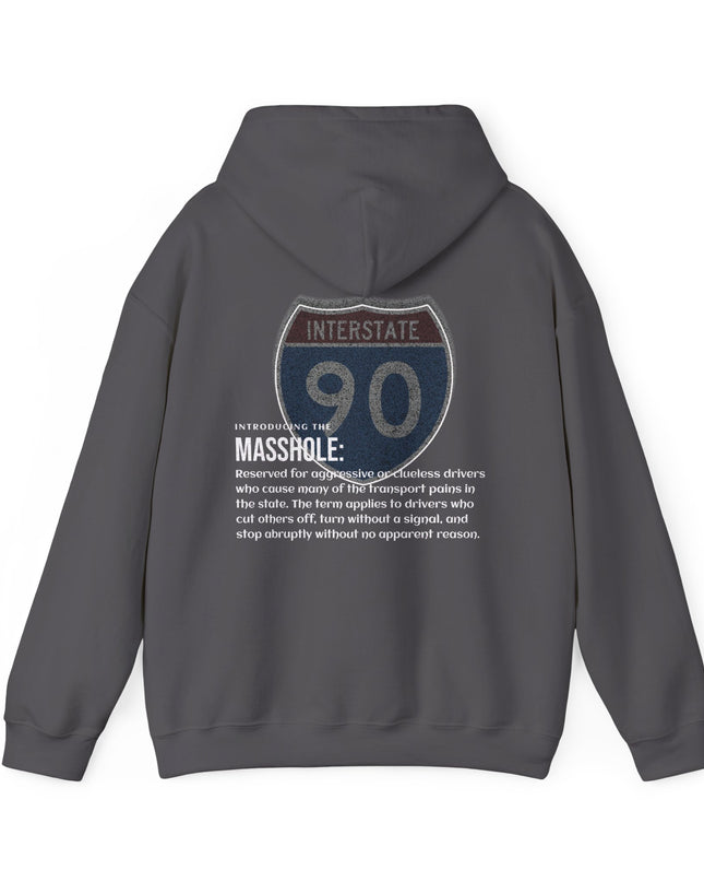 Masshole Interstate 90 Hoodie