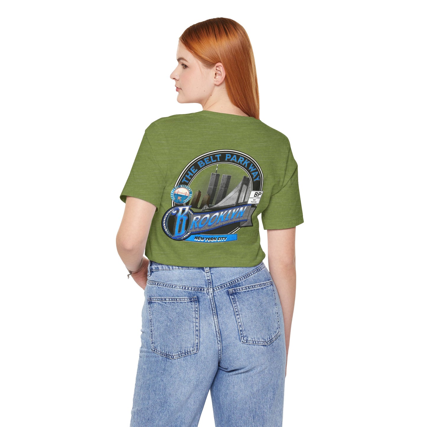 Belt Parkway Brooklyn Highway Route Unisex  Tee Shirt - Soft Blend NYC Apparel