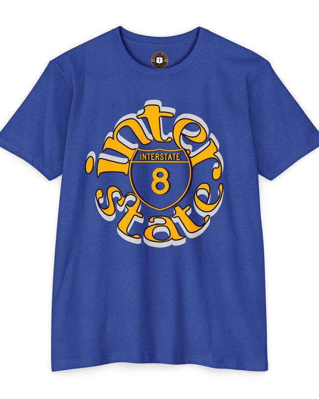 Interstate 8 Road Trip Highway Vibes - Roads and Routes Apparel