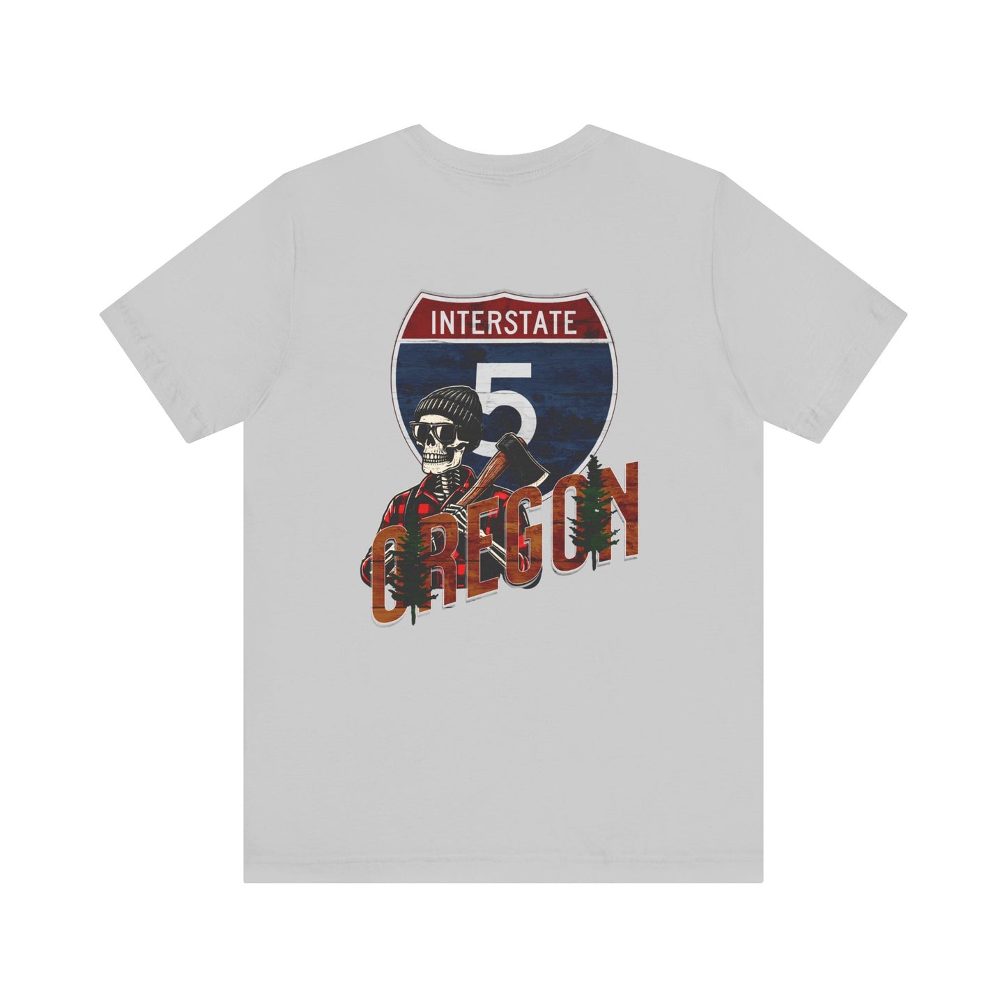 Oregon Interstate 5 wilderness tee