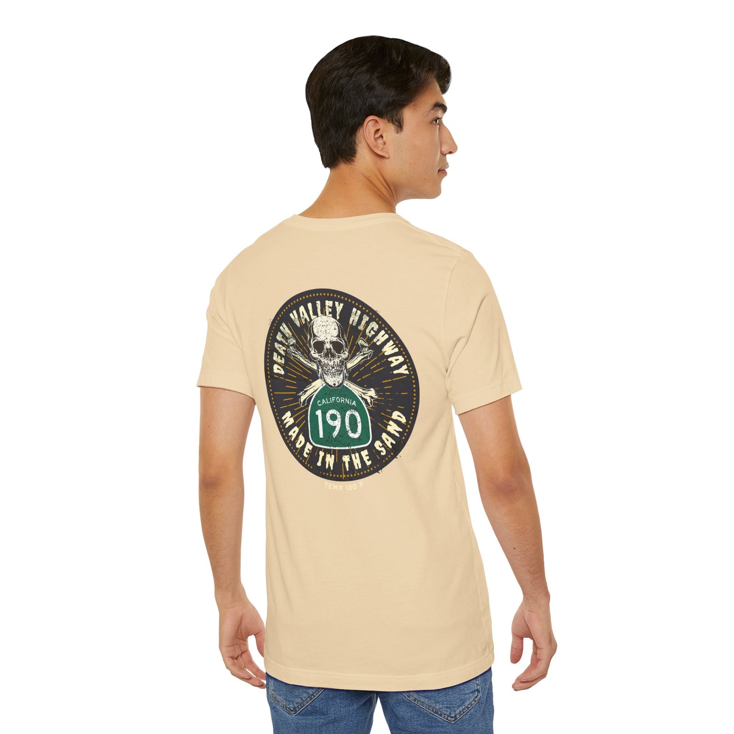 Route 190 Death Valley California Travel Tee