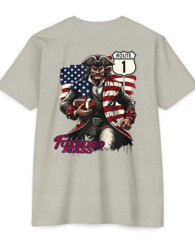 Route 1 Foxboro Massachusetts Patriot Country Road Trip Unisex CVC Jersey