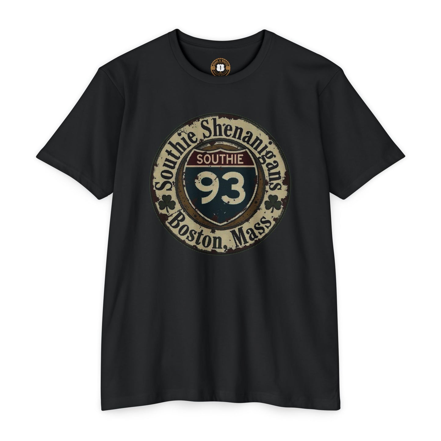 Interstate 93 South Boston Tee – I-93 Southie Vintage Boston Shirt