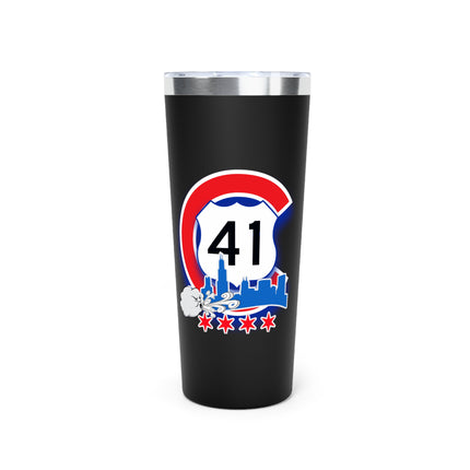 Tumbler - Chicago Route 41, The Windy City, Cub Territory - 22oz