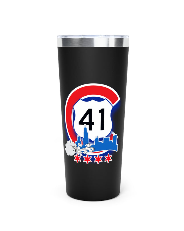 Tumbler - Chicago Route 41, The Windy City, Cub Territory - 22oz