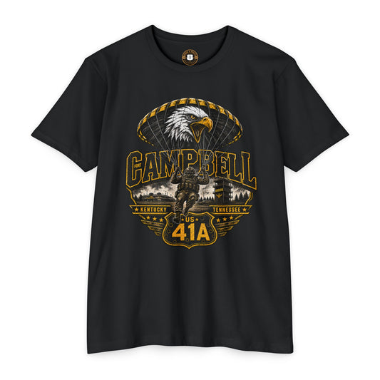 Fort Campbell US 41A T-Shirt/ 101st Airborne Veteran Tee