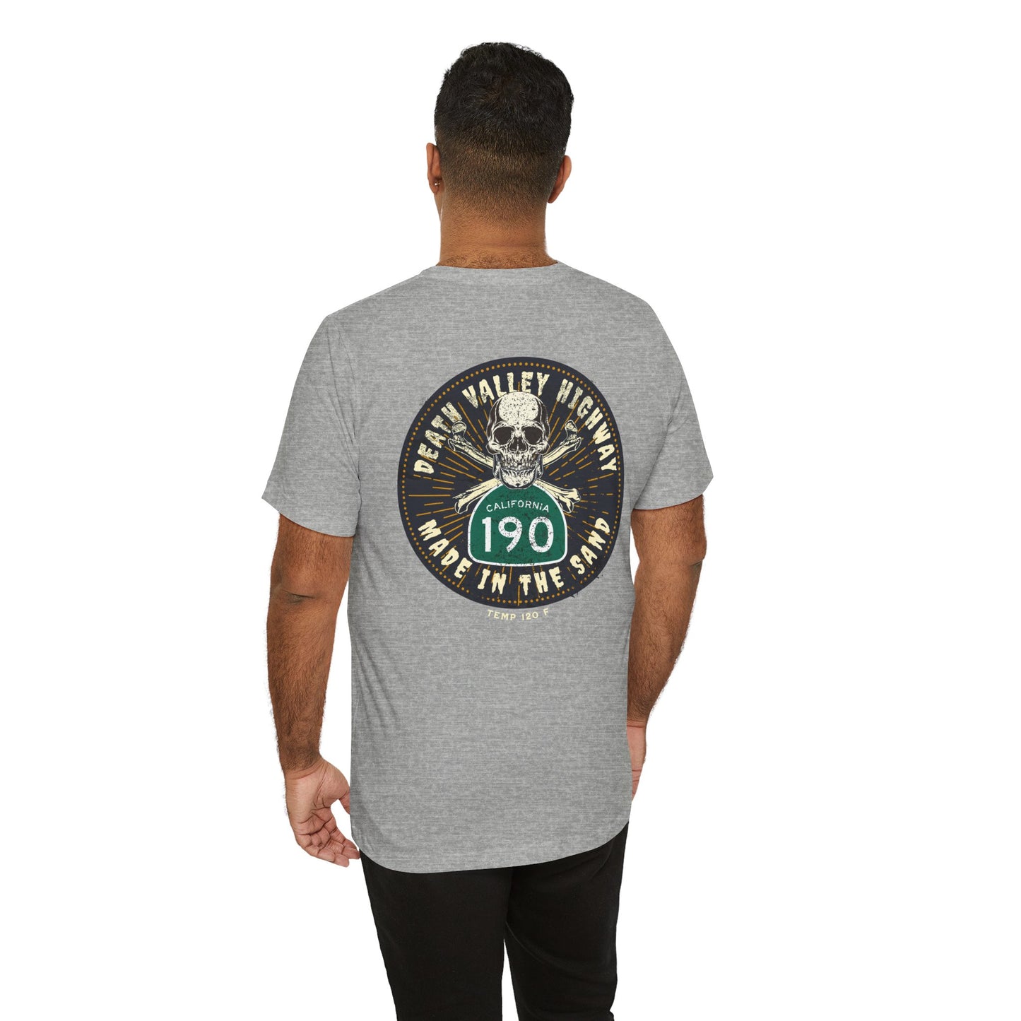 Route 190 Death Valley California Travel Tee