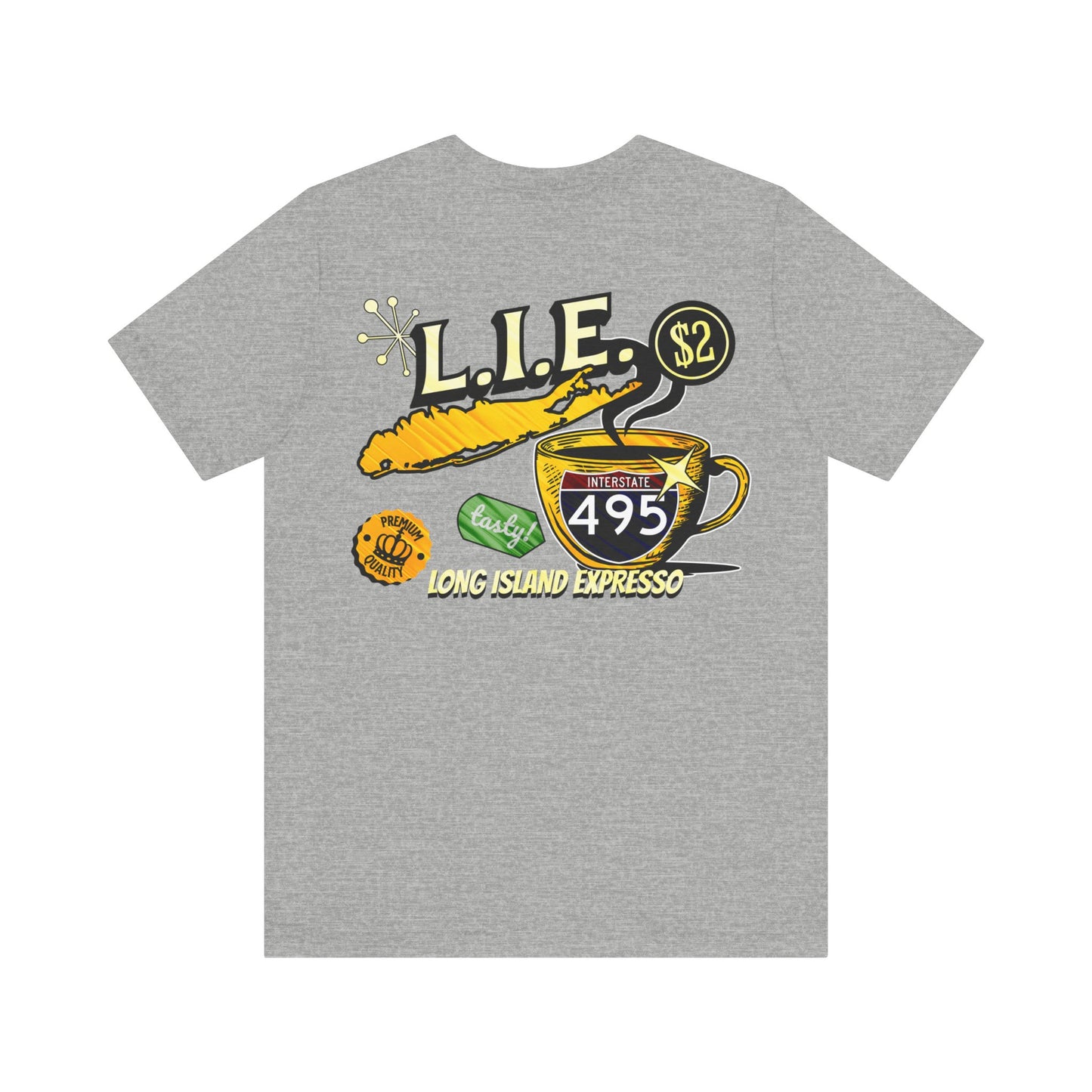 I-495, LONG ISLAND EXPRESSO Highway Route Tee