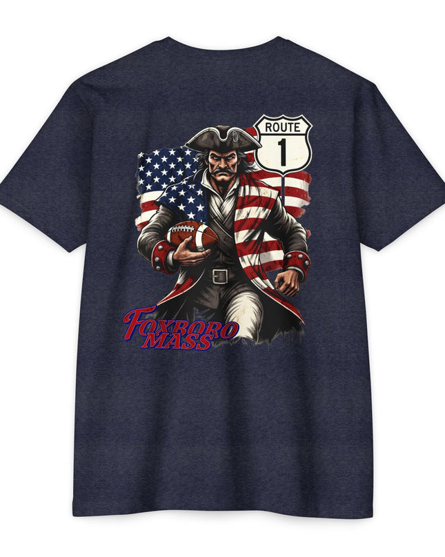 Route 1 Foxboro Massachusetts Patriot Country Road Trip Unisex CVC Jersey