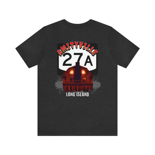 NY RT 27A, AMITYVILLE , Unisex Jersey Short Sleeve Tee