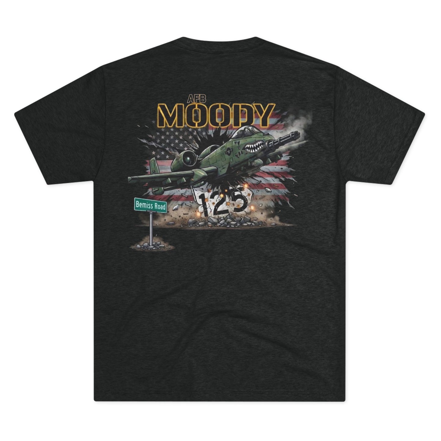 Moody AFB Route 125 Military Tribute Tee