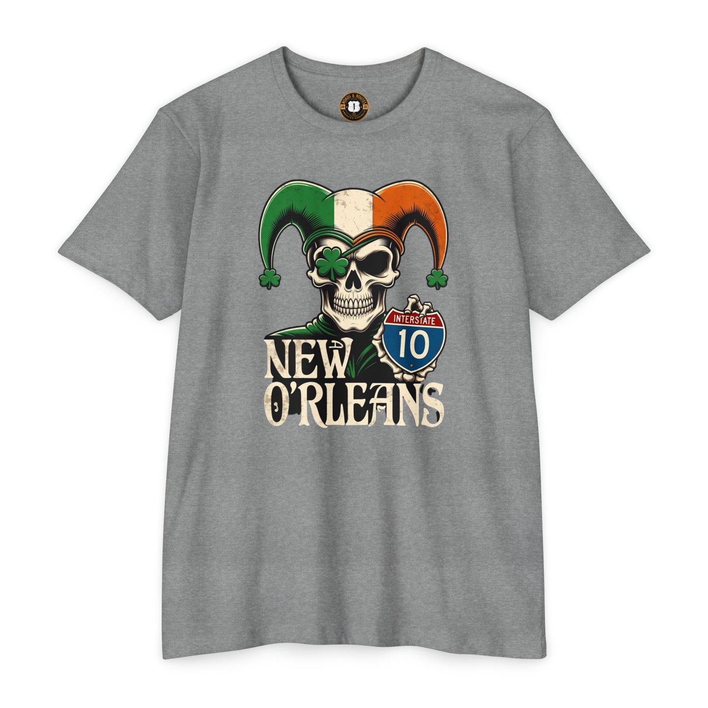 Interstate 10 New Orleans St. Patrick’s Day Tee – I-10 NOLA Shirt