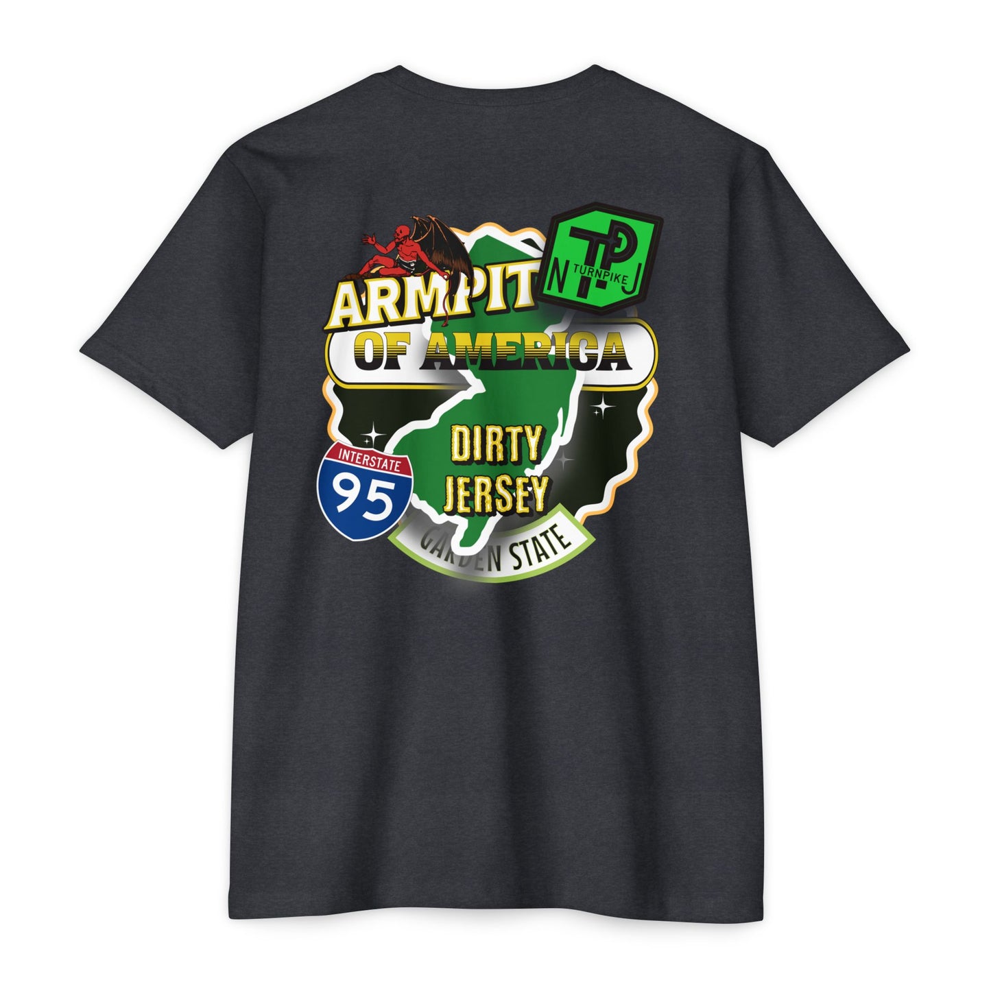 Interstate 95, New Jersey Turnpike, Dirty Jersey Design