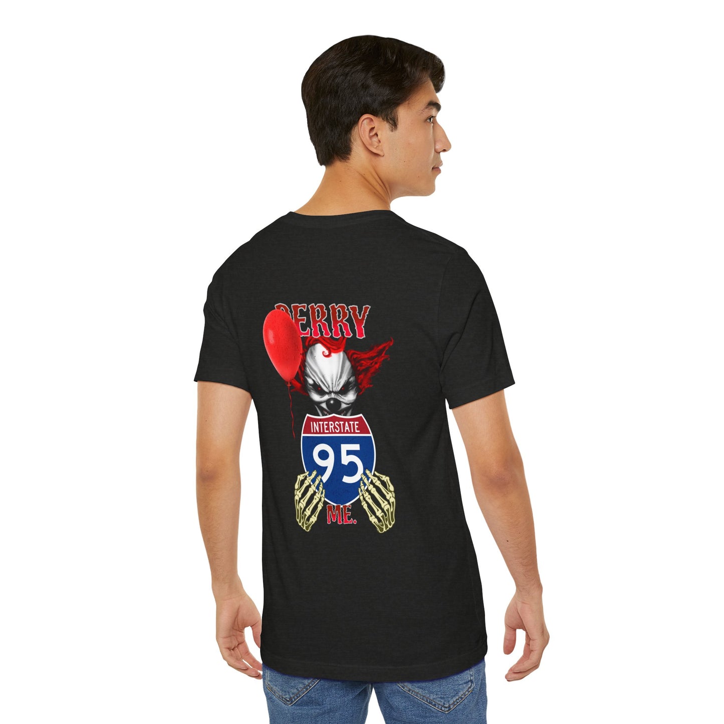 Horror Tee - Derry Maine Interstate 95 Scary Highway Route