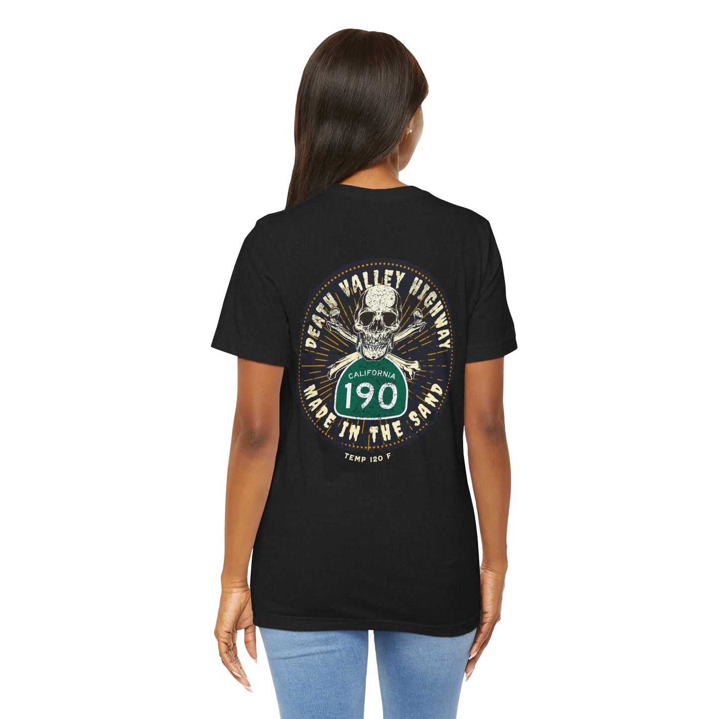 Route 190 Death Valley California Travel Tee