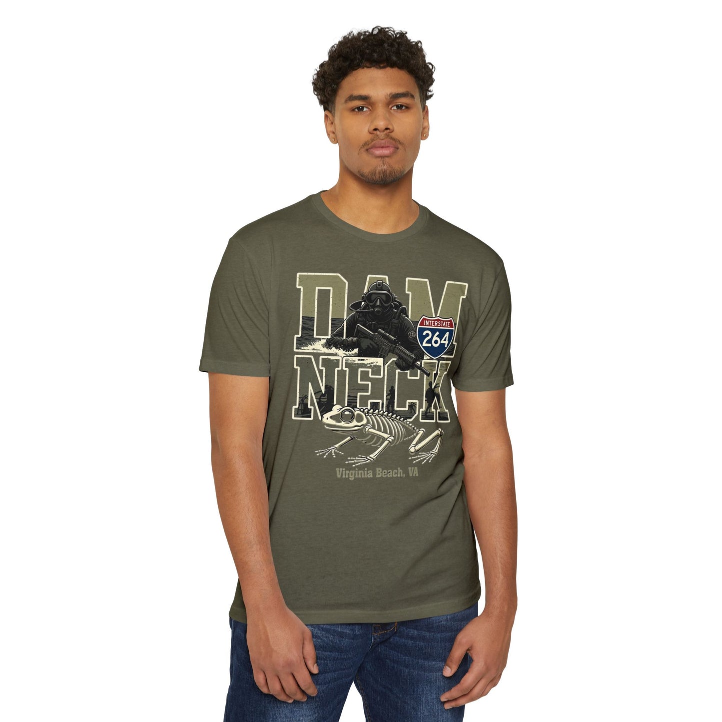 Interstate 264 Virginia Beach Tee – Dam Neck Base Highway Shirt