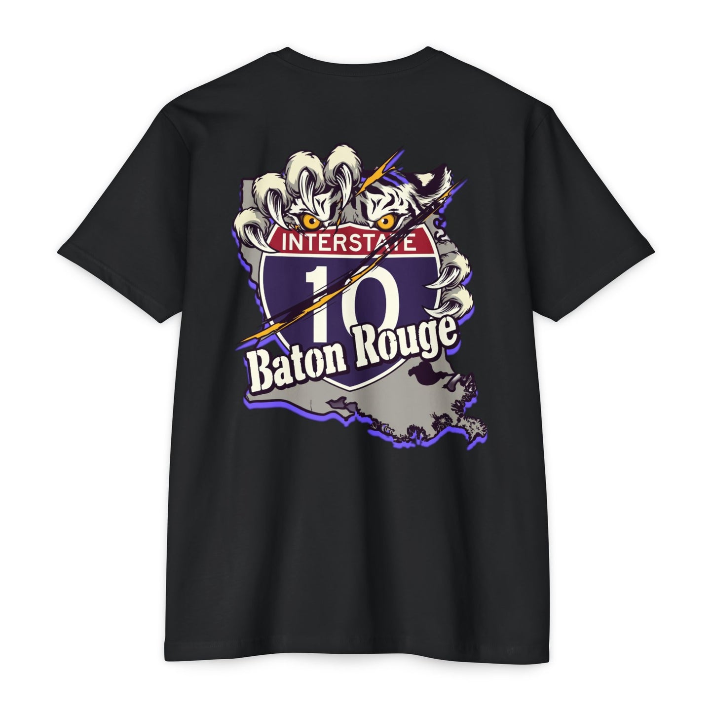 Interstate 10 Baton Rouge T-Shirt | I-10 Louisiana Highway Tee | Baton Rouge LA Road Shirt