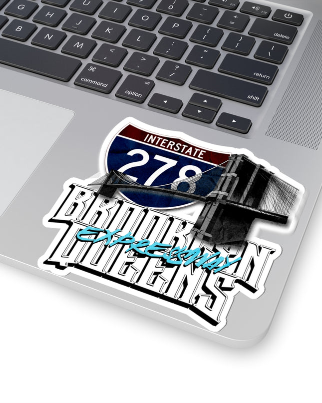 stickers-Interstate 278 Brooklyn Queens Expressway Pothole Highway