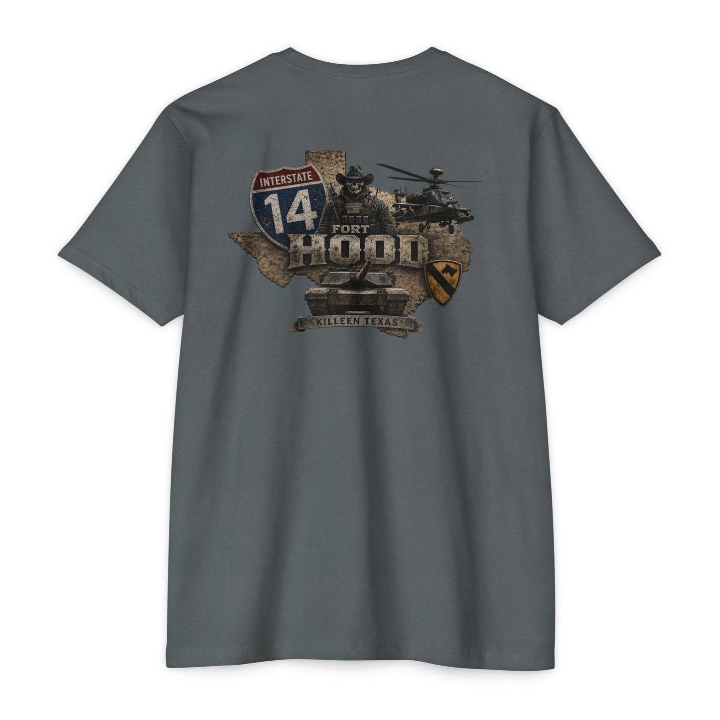 Fort Hood Interstate 14 Military Tribute Tee