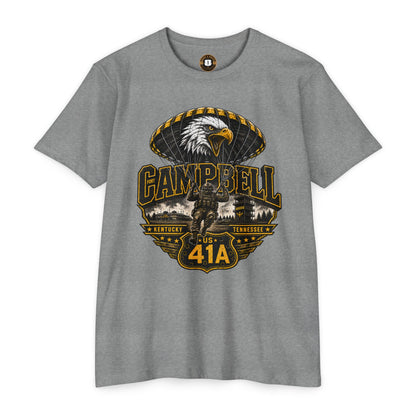 Fort Campbell Route 41A T-Shirt | 101st Airborne Army Veteran Tee