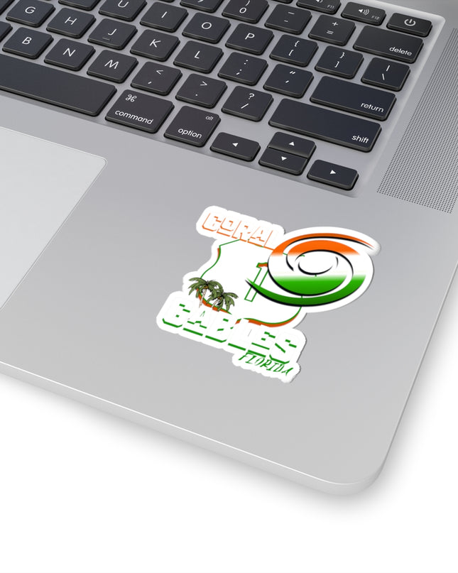 Stickers - Route 1 Coral Gables Florida Miami Hurricanes Home Decor