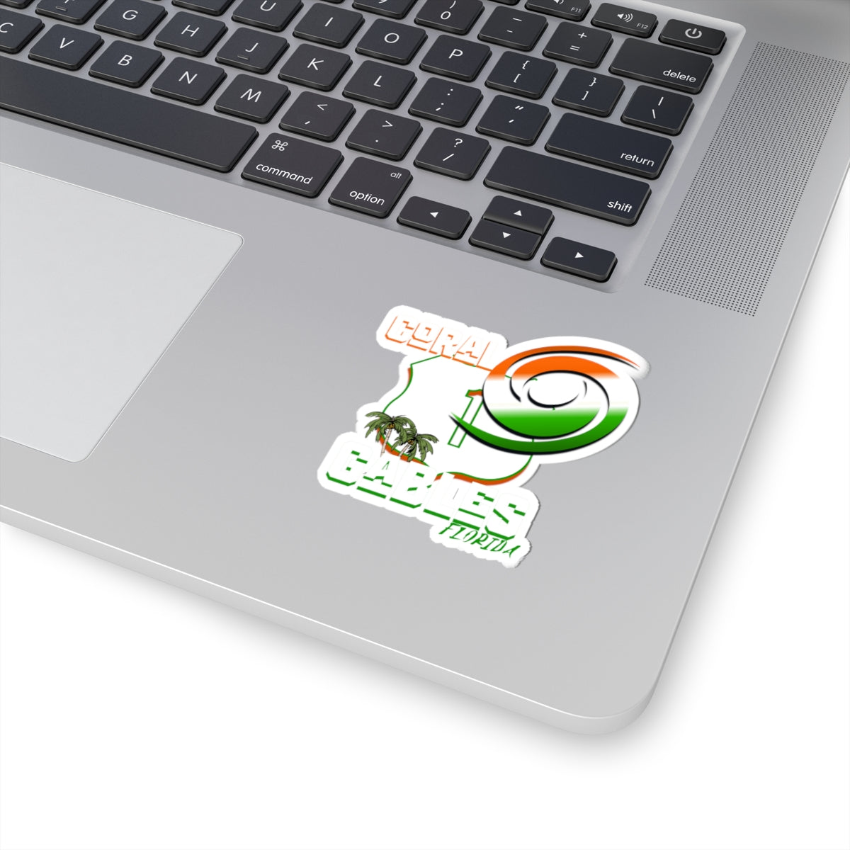 Stickers - Route 1 Coral Gables Florida Miami Hurricanes Home Decor - Roads and Routes Apparel