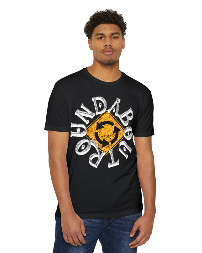 Funny Roundabout Sign T-shirt